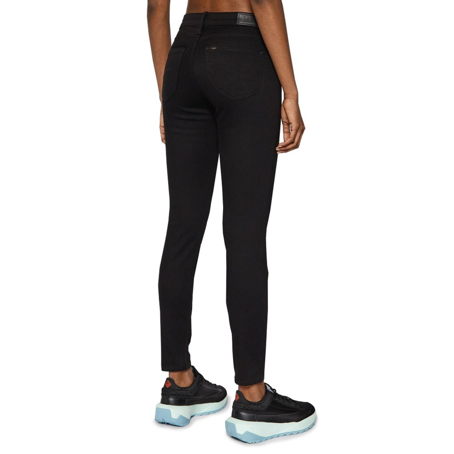 Lee - Jean Skinny Noir Femme, Élégance et Confort