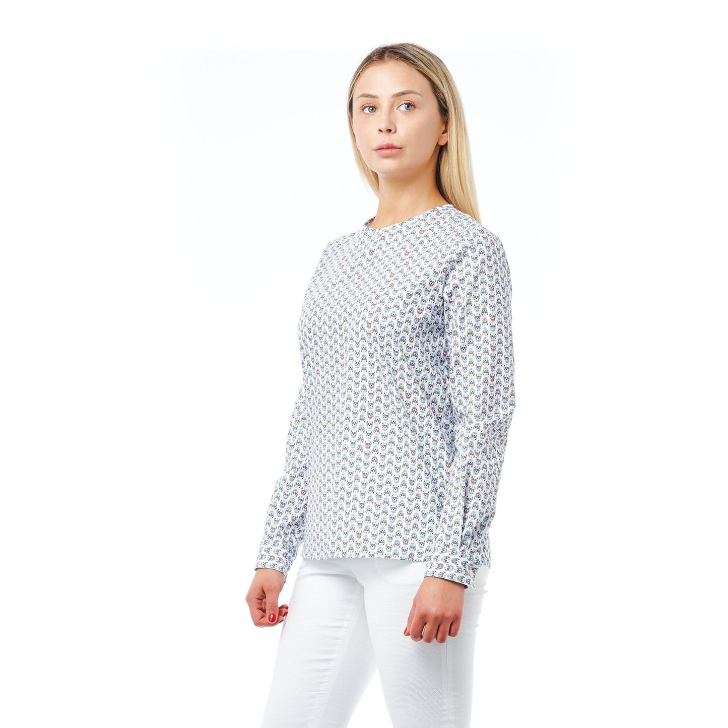 Bagutta - Chemise Femme en Coton à Motif, Élégance et Originalité