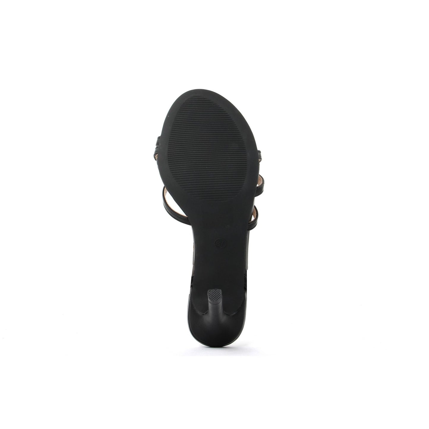 Fashion Attitude - Sandales Femme Noires à Talon Haut 10 cm