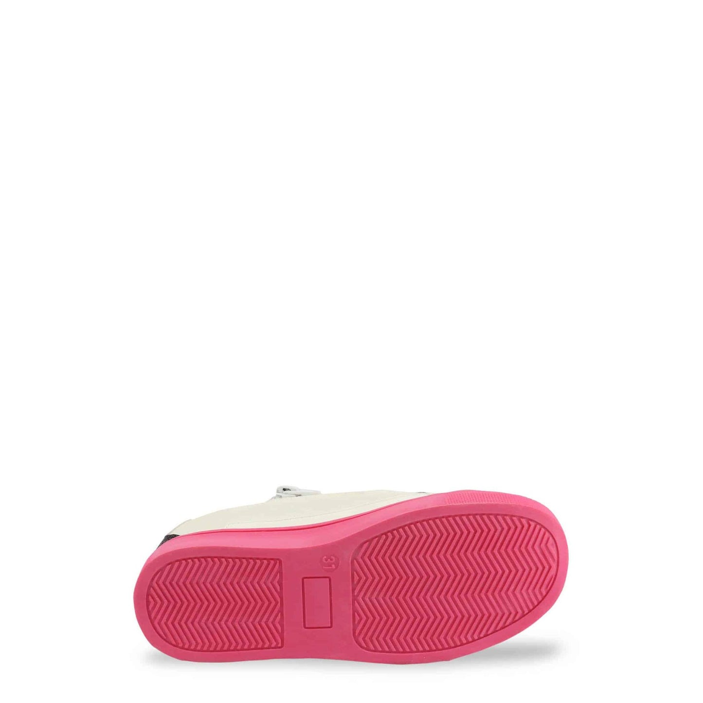Shone Sneakers Blanc et Rose avec Détail #KISS