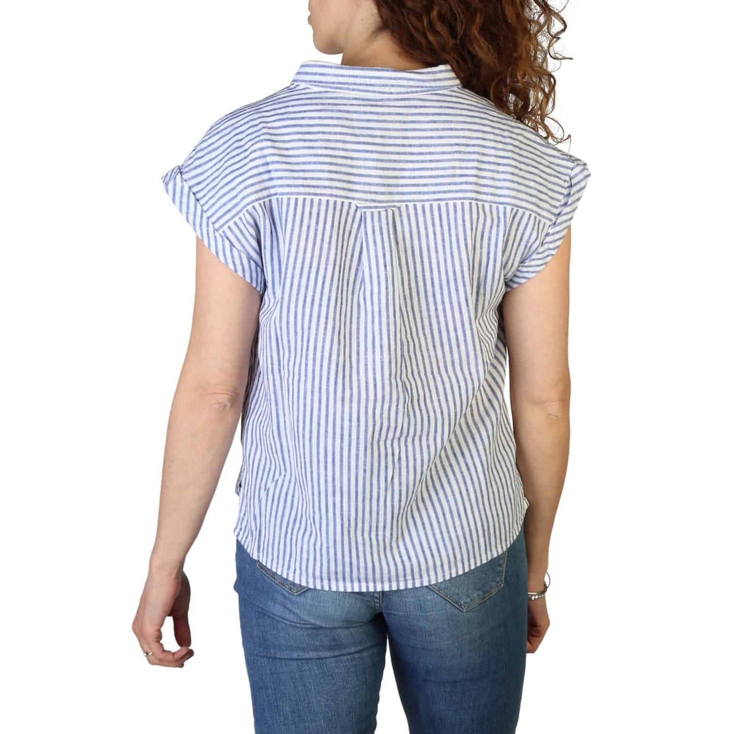 Pepe Jeans - Chemise Femme Sans Manches en Coton et Lin
