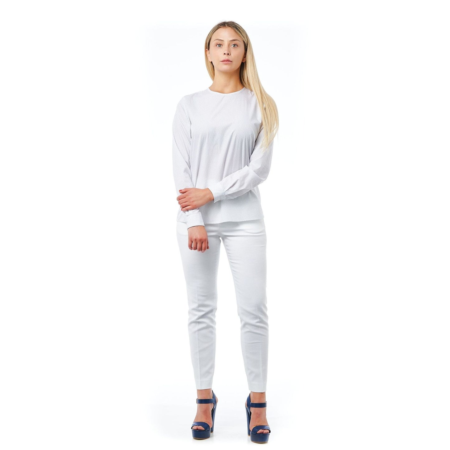 Bagutta - Chemise Femme à Manches Longues en Coton, Élégance et Confort