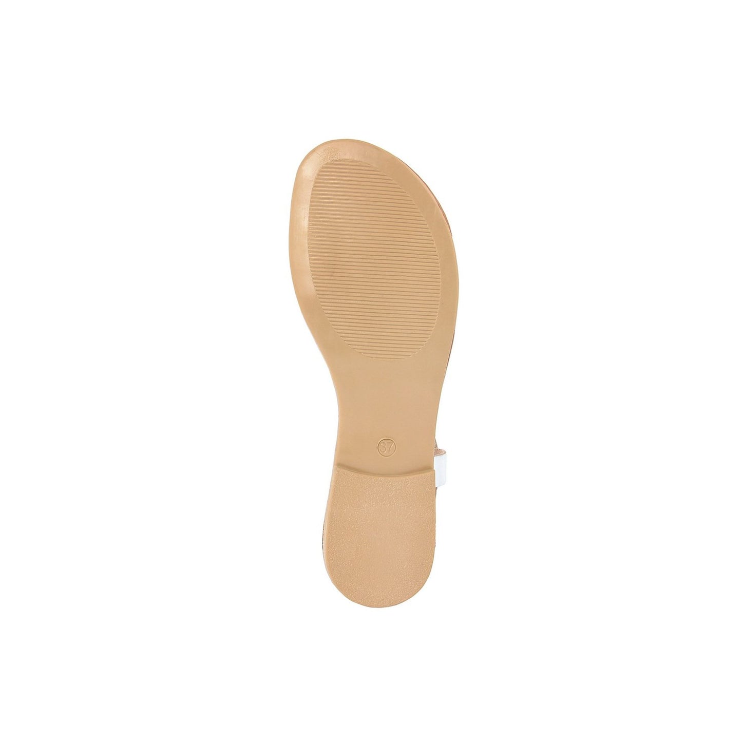 Fashion Attitude - Sandales Femme (Blanc Minimaliste)