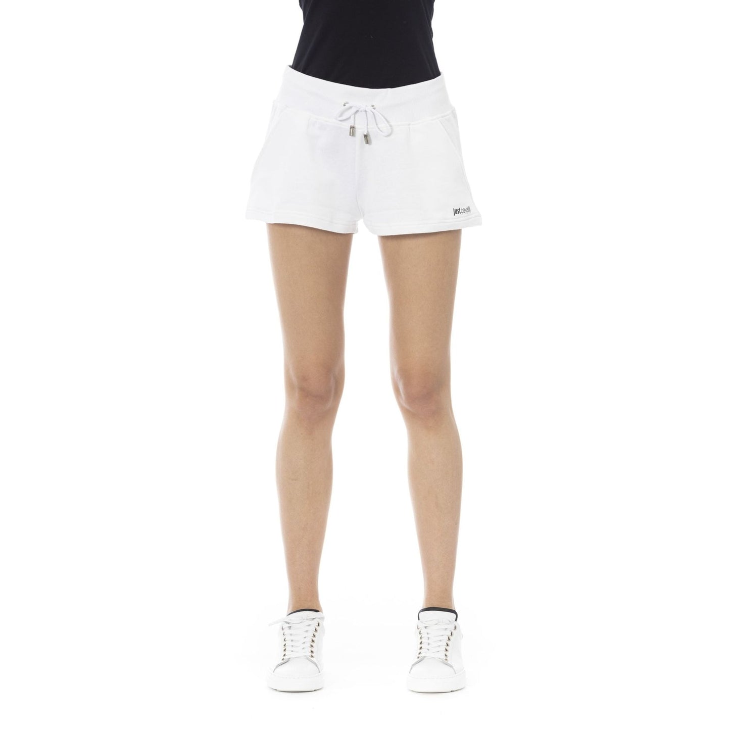 Just Cavalli Beachwear Bermuda Femme Blanc