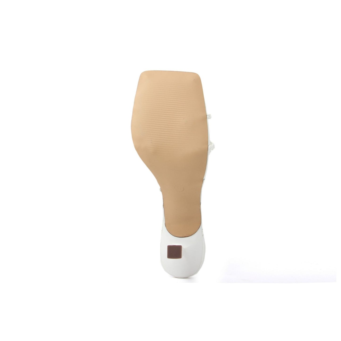 Fashion Attitude - Sandales Femme à Talon Aiguille 10 cm Blanc Élégant