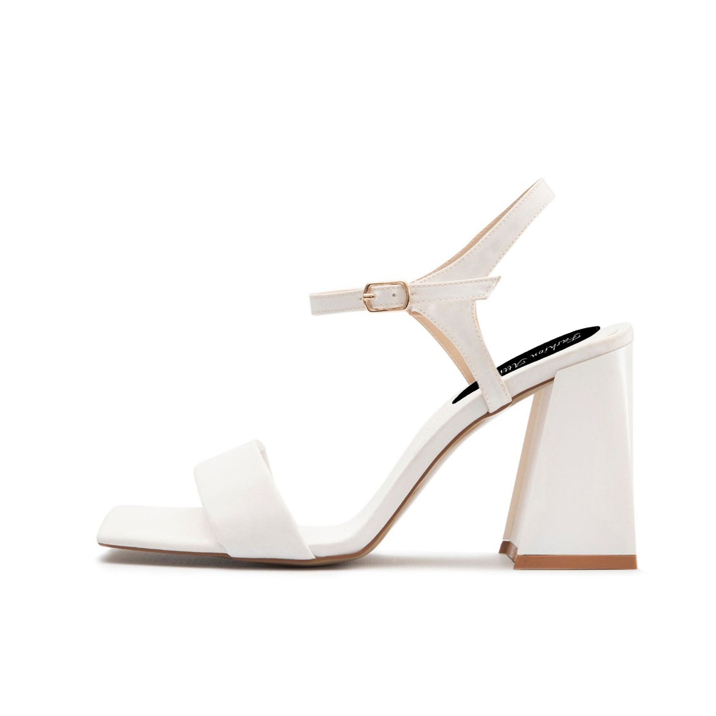 Fashion Attitude - Sandales Femme à Talon Blanc