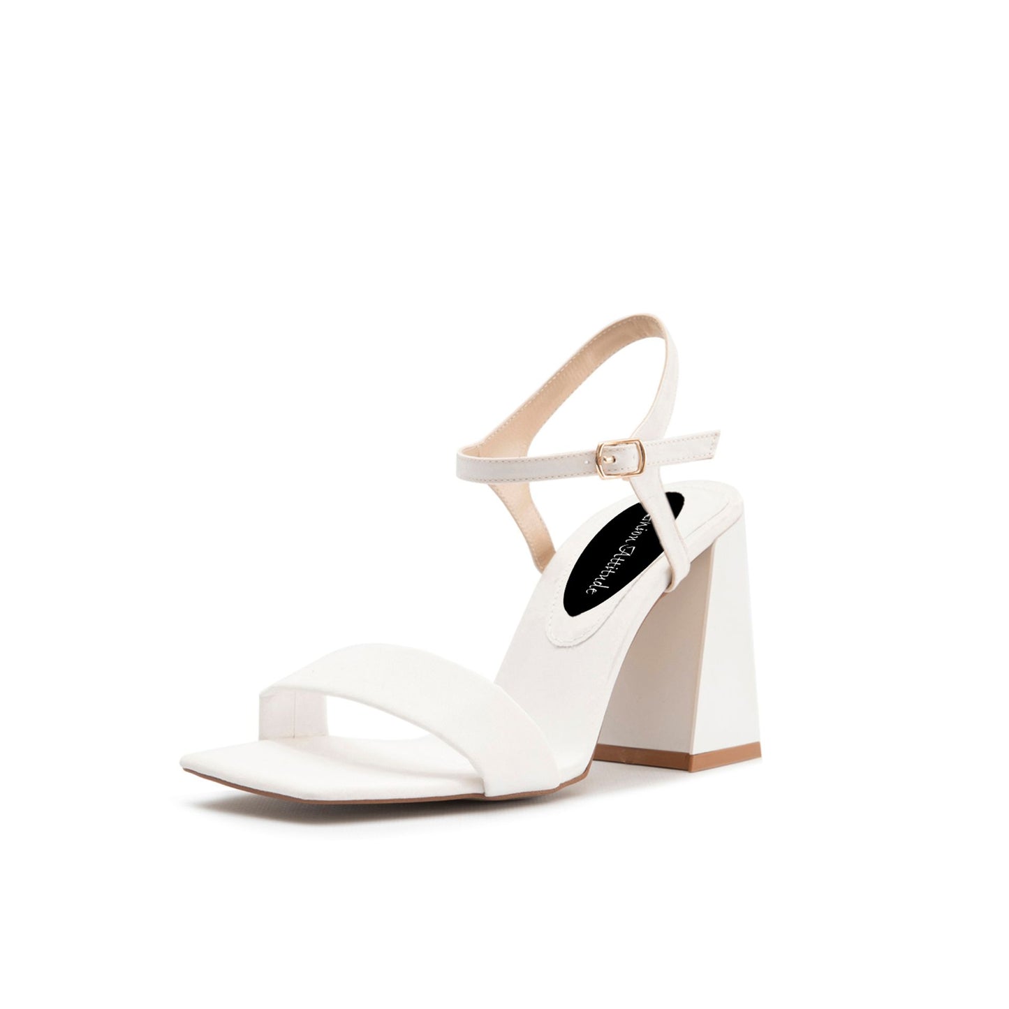 Fashion Attitude - Sandales Femme à Talon Blanc