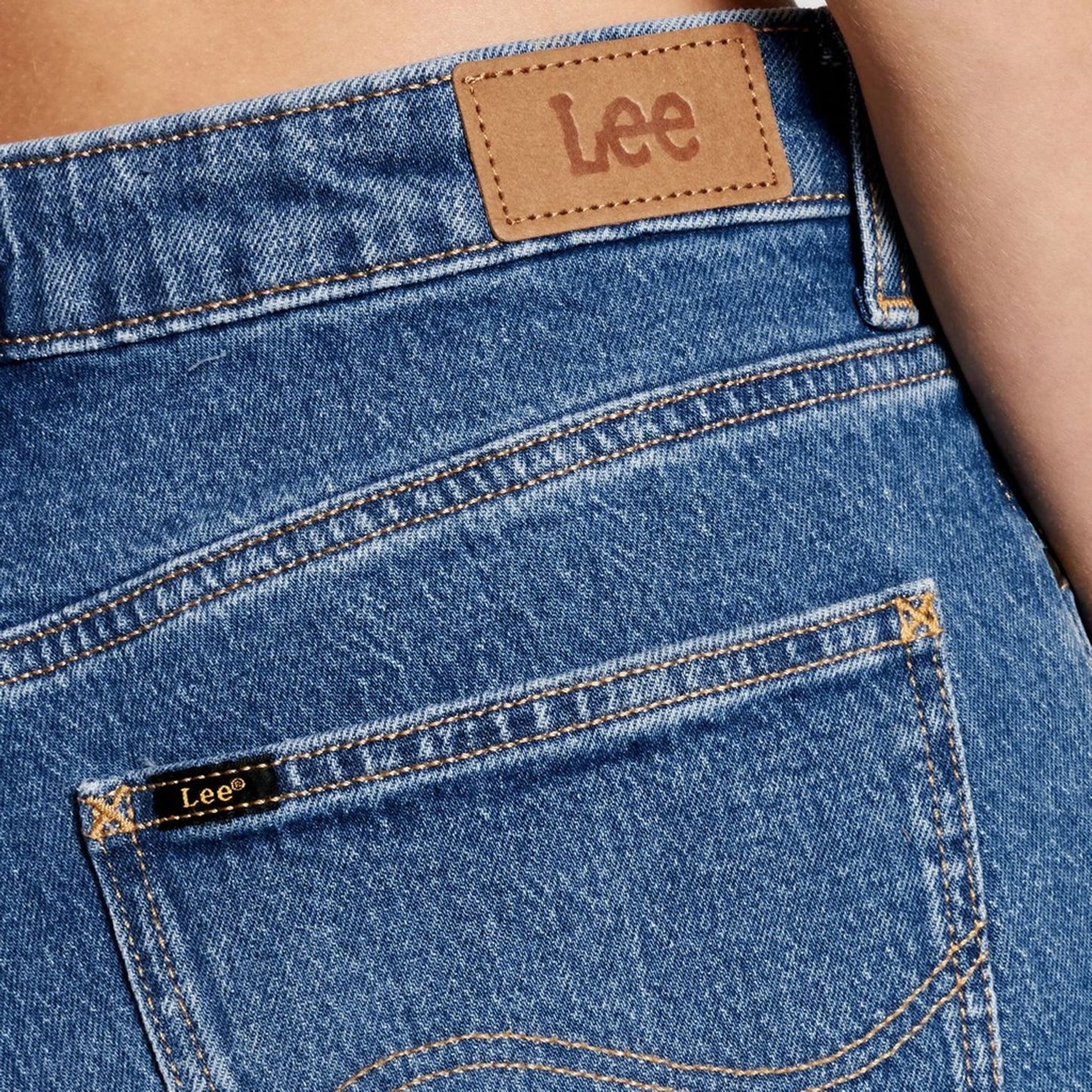 Lee - Jean Femme Coupe Régulière, Bleu Authentique et Confort au Quotidien