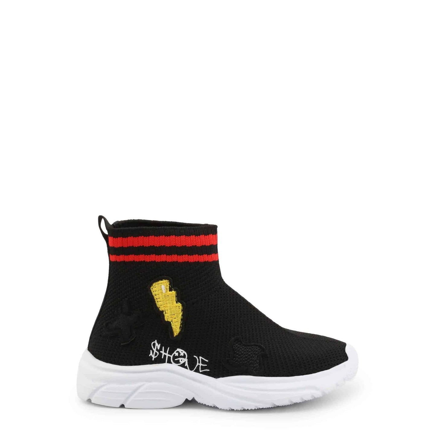 Shone Sneakers Enfant Noir et Rouge
