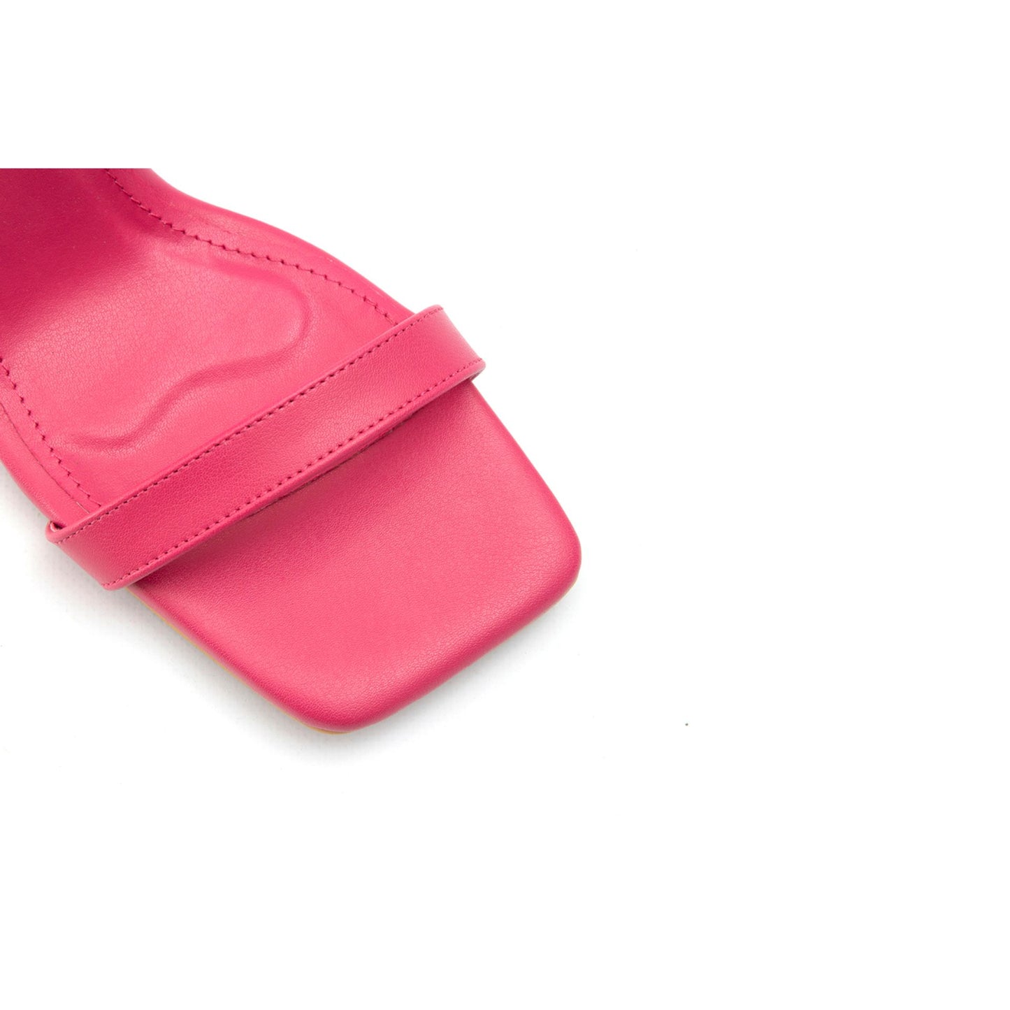 Fashion Attitude - Sandales Femme à Talon Bloc 9,5 cm Rose Élégant