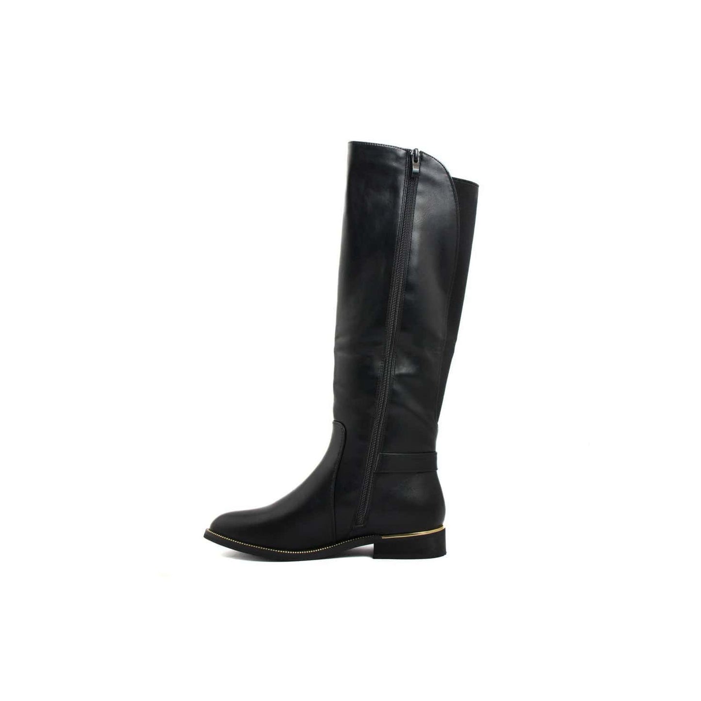 Bottes Fashion Attitude en Matière Synthétique Noir