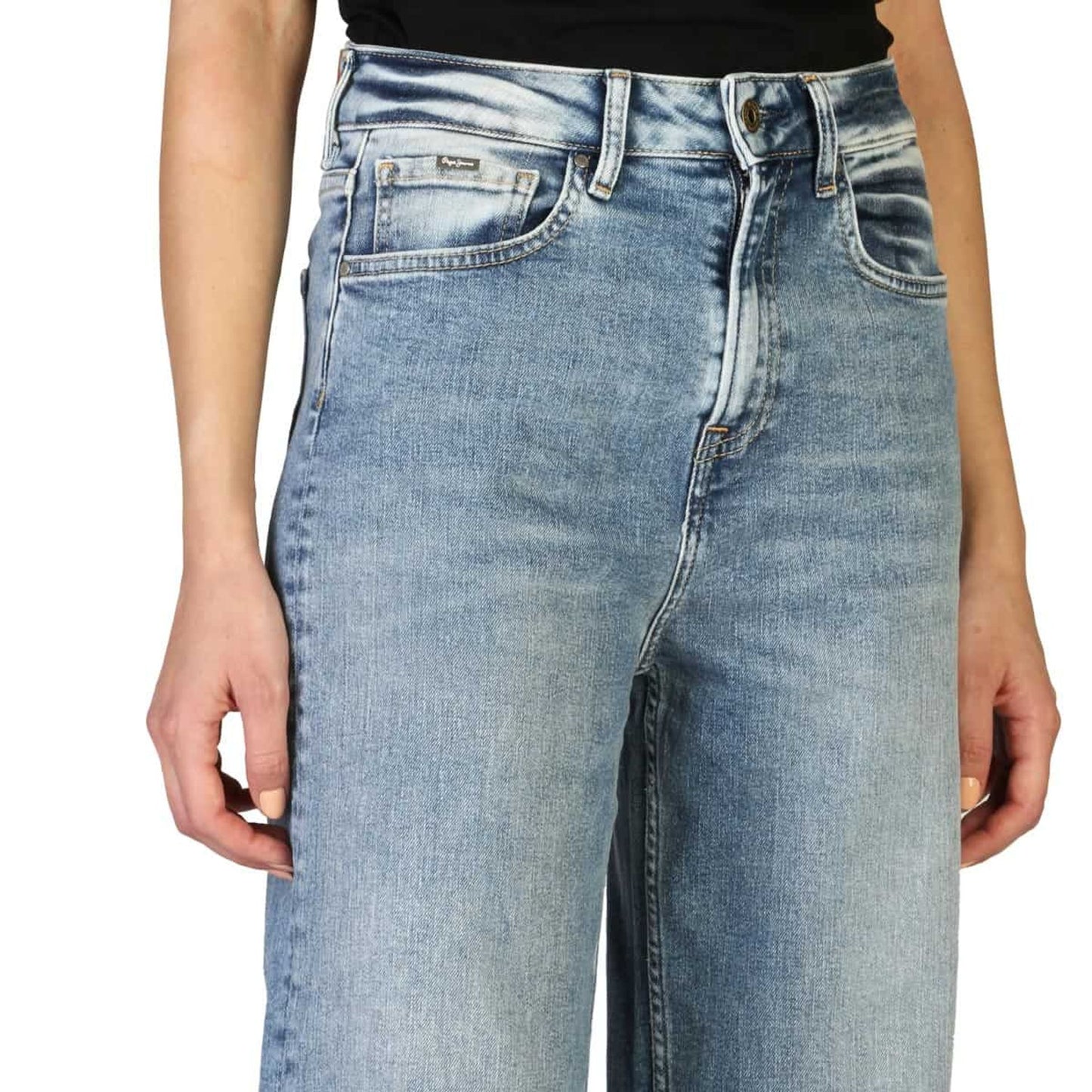 Pepe Jeans - Jean Femme Coupe Évasée, Tendance et Confort