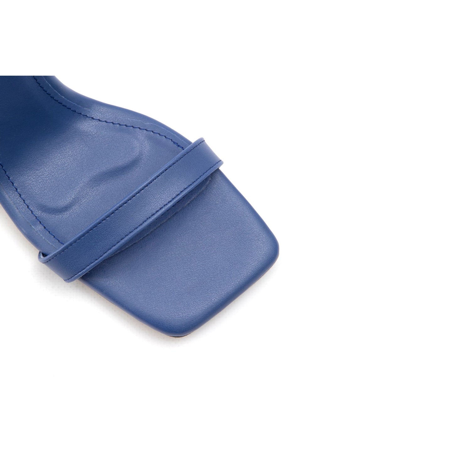 Fashion Attitude - Sandales Femme à Talon Bloc 9,5 cm Bleu Navy Élégant