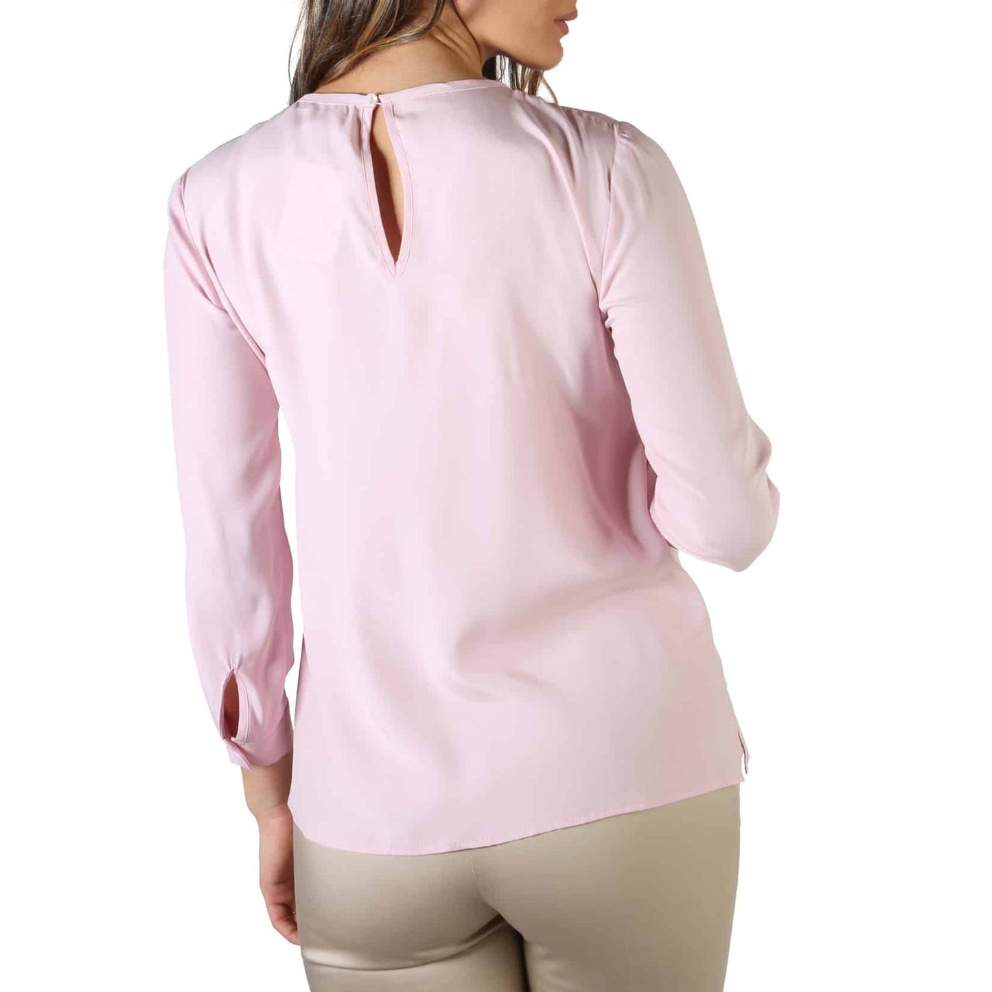 Fontana 2.0 Chemise Femme – Élégance Italienne en Soie Rose