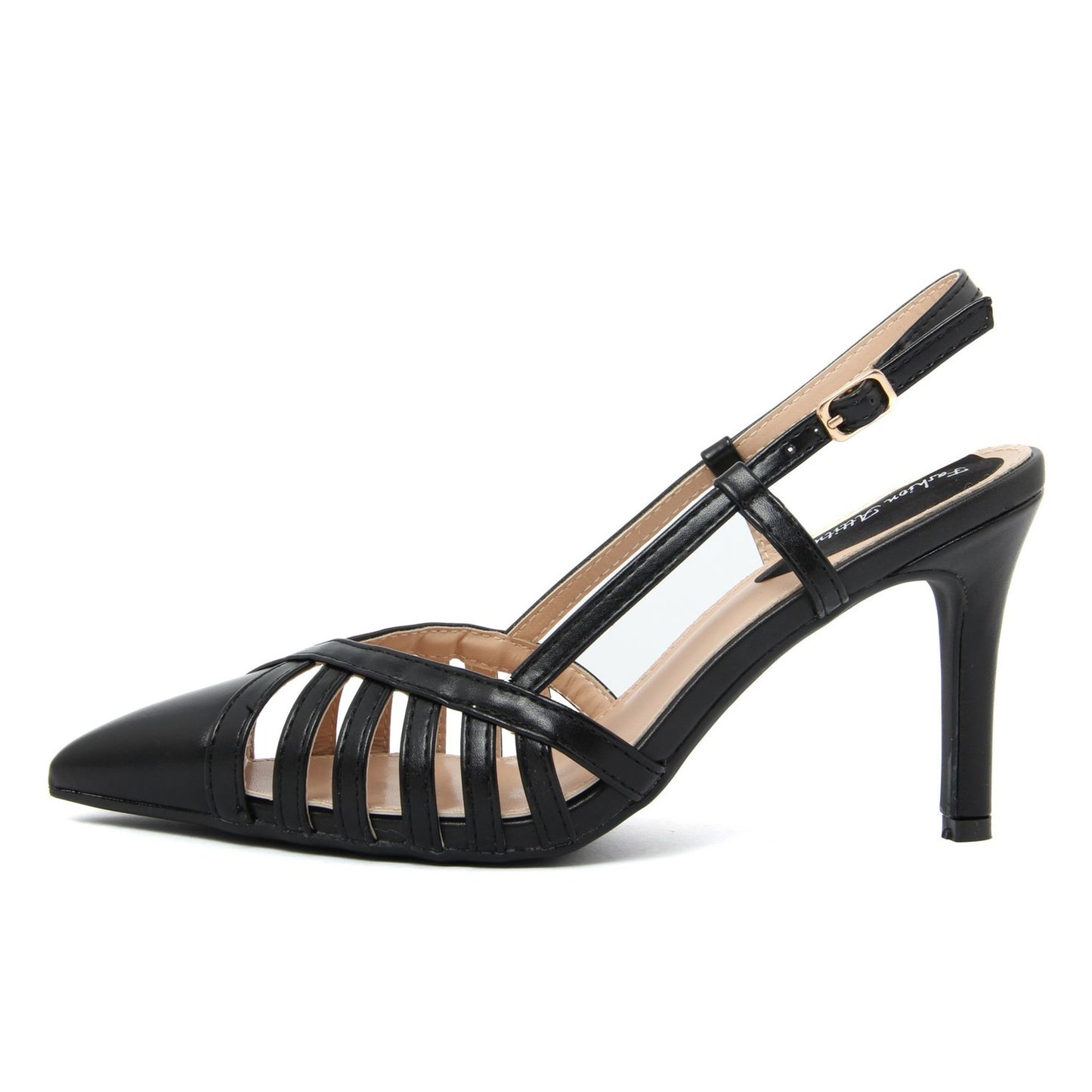 Fashion Attitude - Sandales Femme à Talon Aigu Noir Élégant