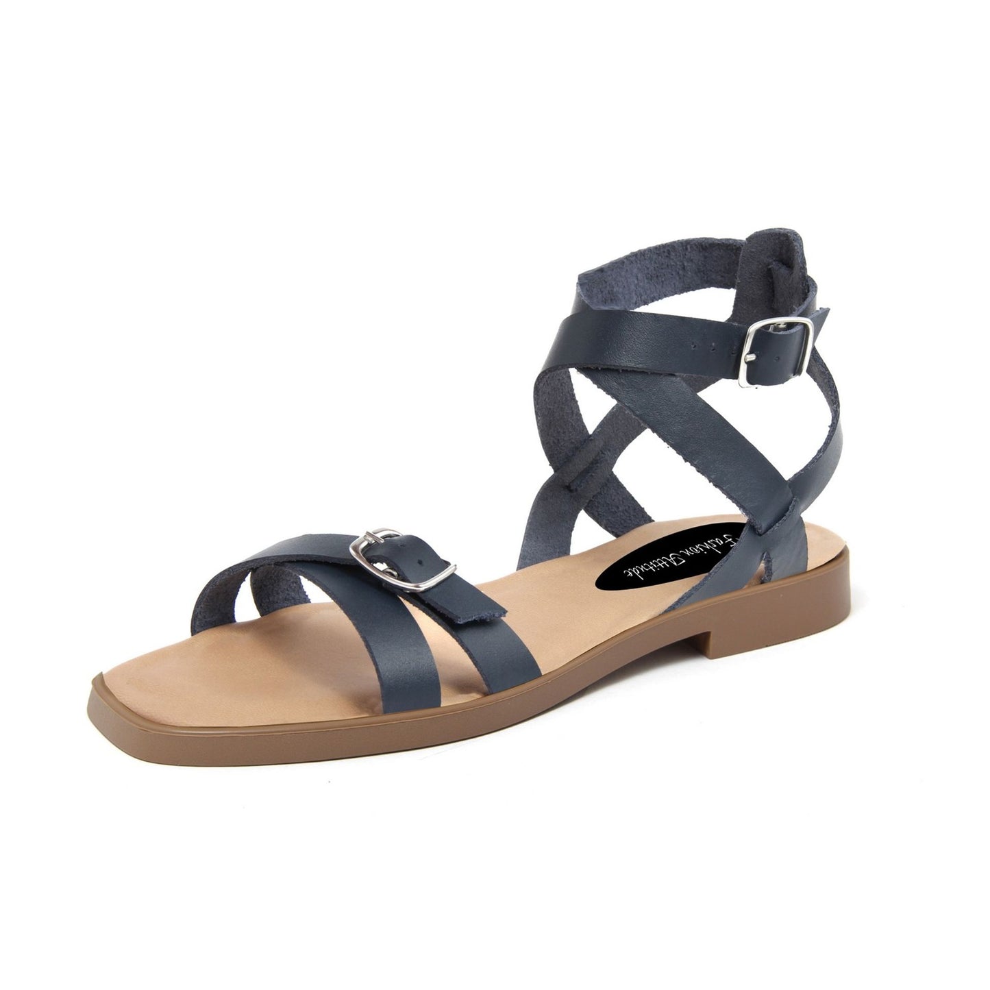 Fashion Attitude - Sandales Femme (Bleu Navy)