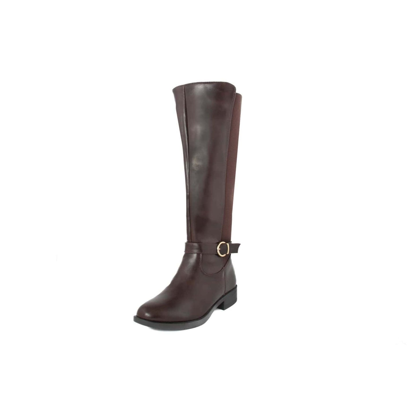 Bottes Fashion Attitude en Matière Synthétique Brun