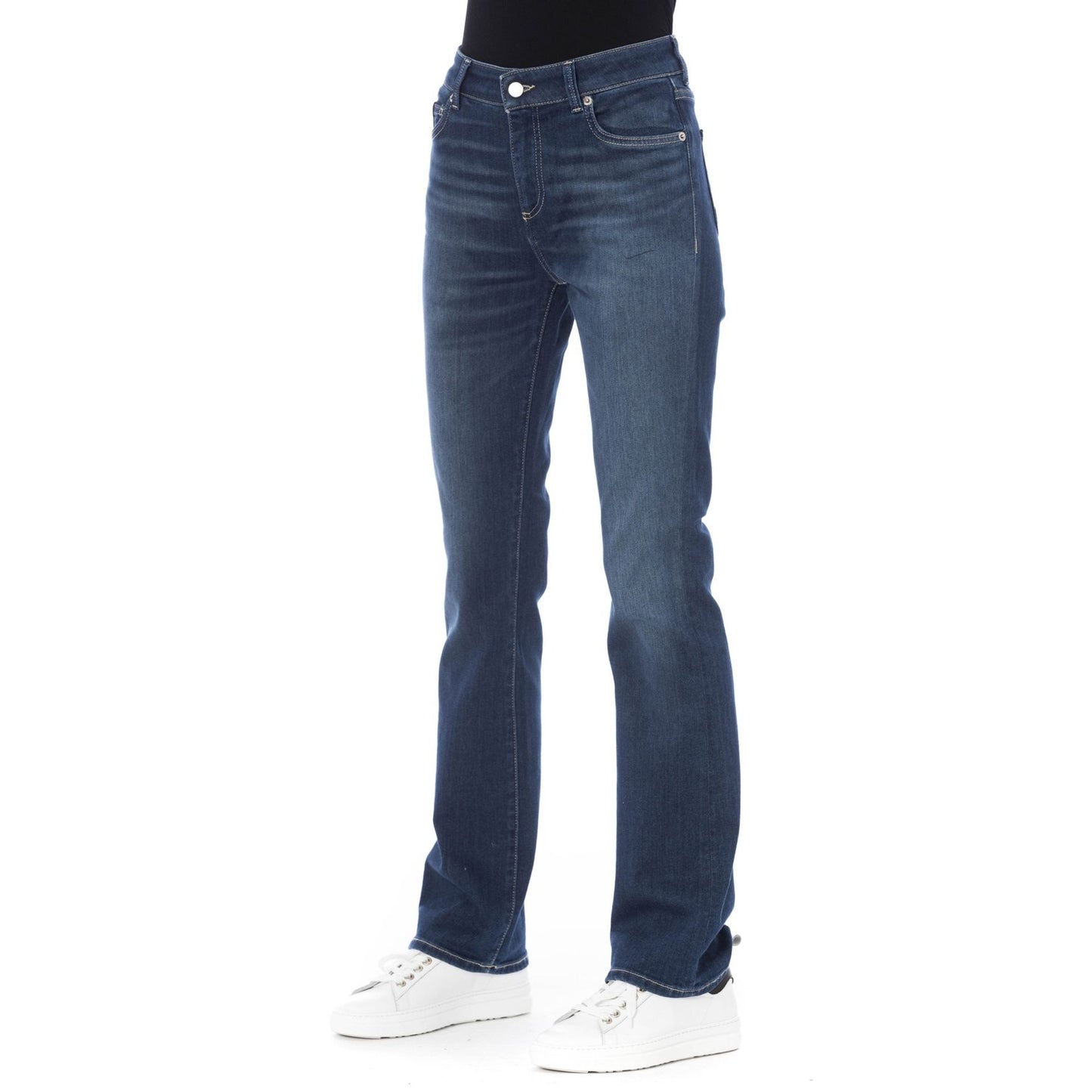 Baldinini Trend - Jean Femme Coupe Régulière, Confort et Élégance