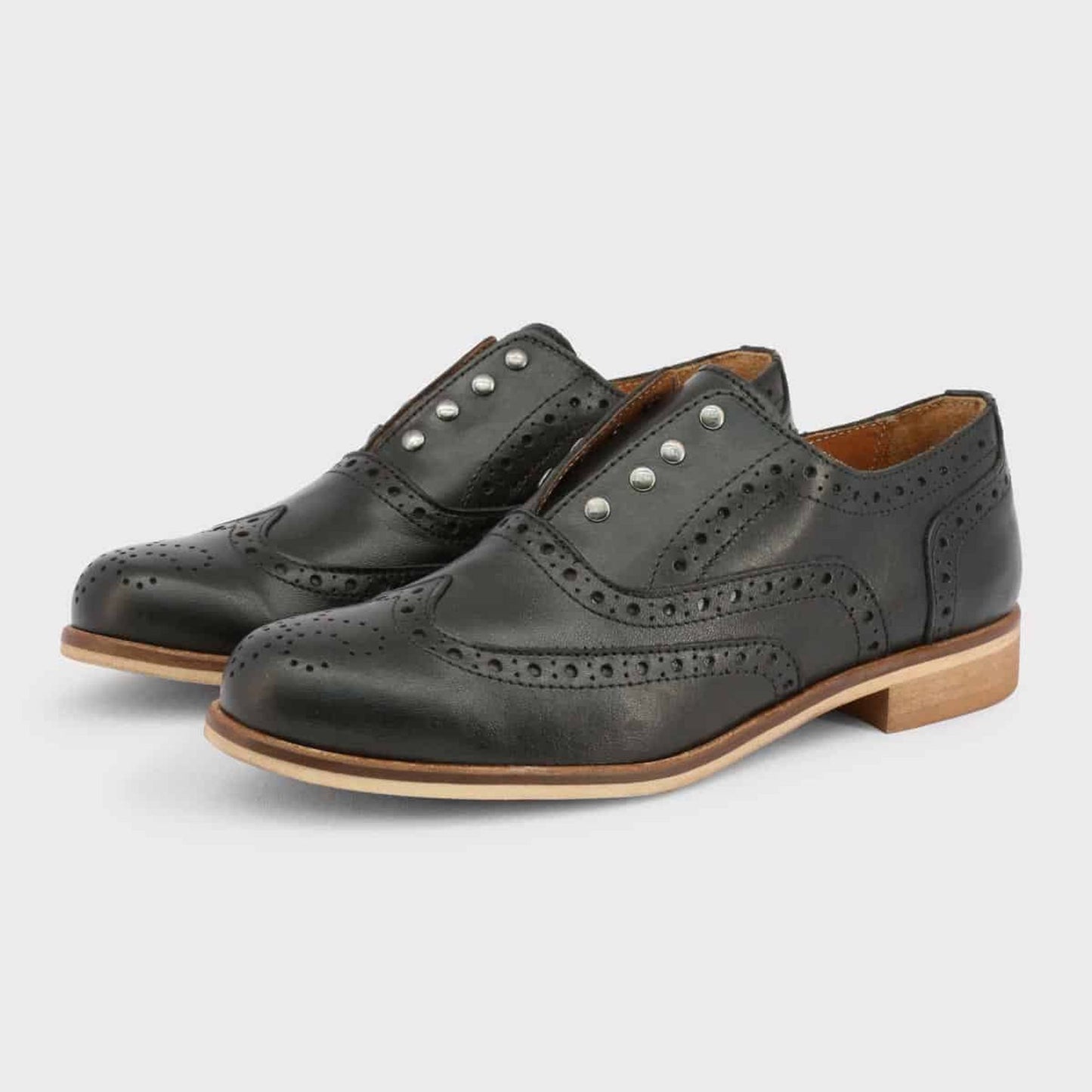 Richelieu Made in Italia Noires