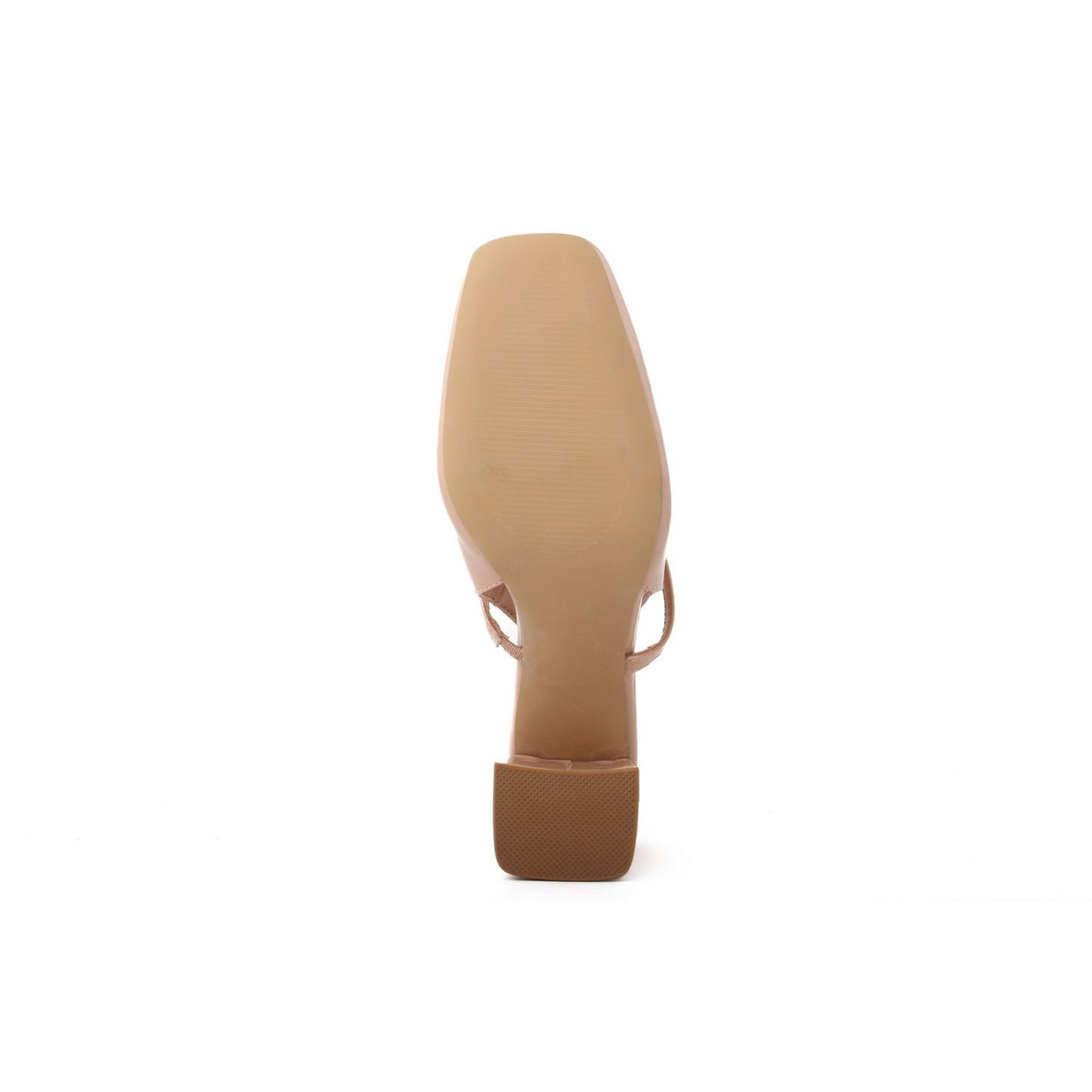 Fashion Attitude - Sandales Femme à Talon Bloc 9 cm Vernies Beige