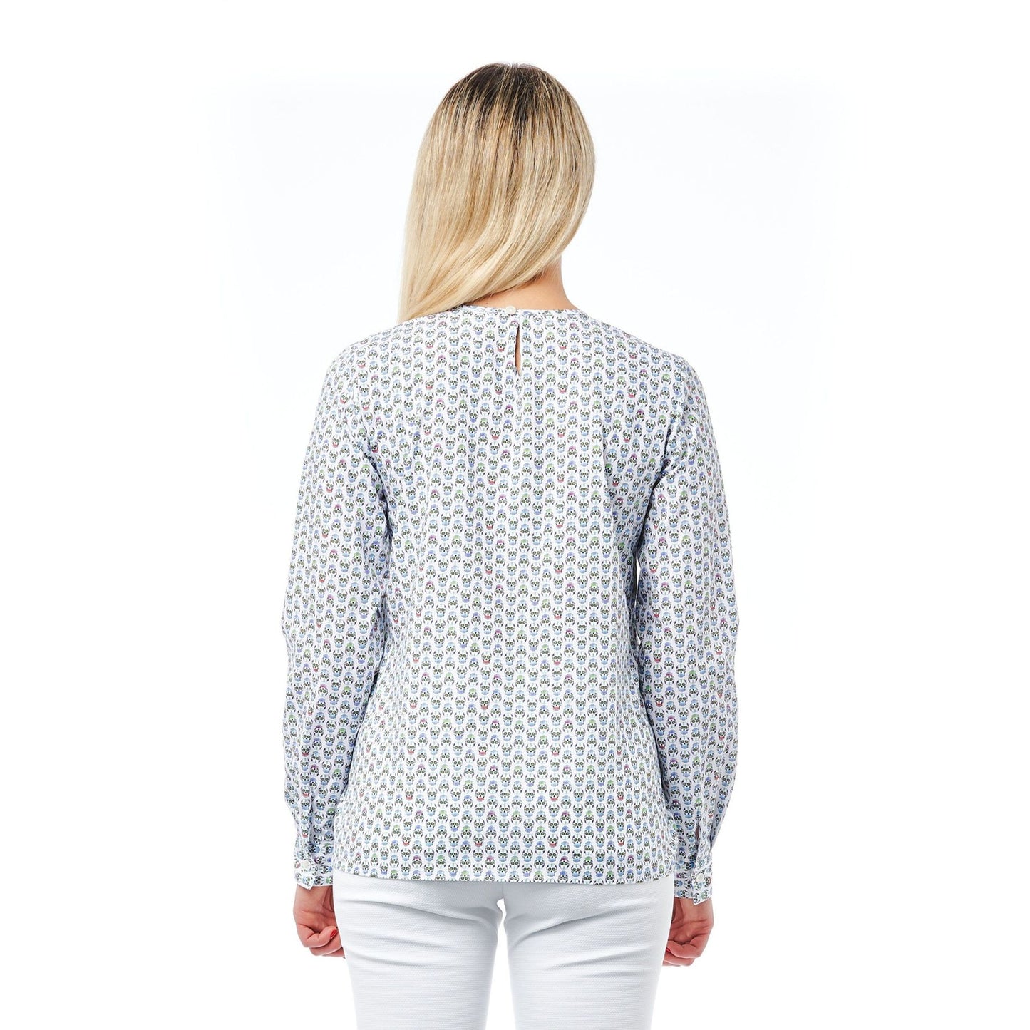 Bagutta - Chemise Femme en Coton à Motif, Élégance et Originalité