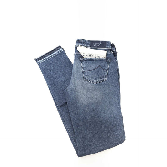 Jacob Cohen - Jean Femme Coupe Slim, Made in Italy, Élégance et Modernité