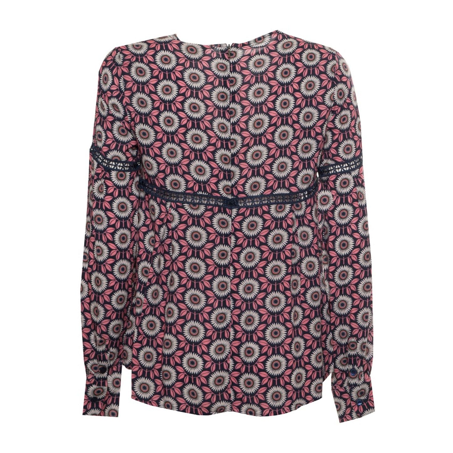 Harmont & Blaine - Haut Femme en Maille Viscose, Motif Graphique Élégant