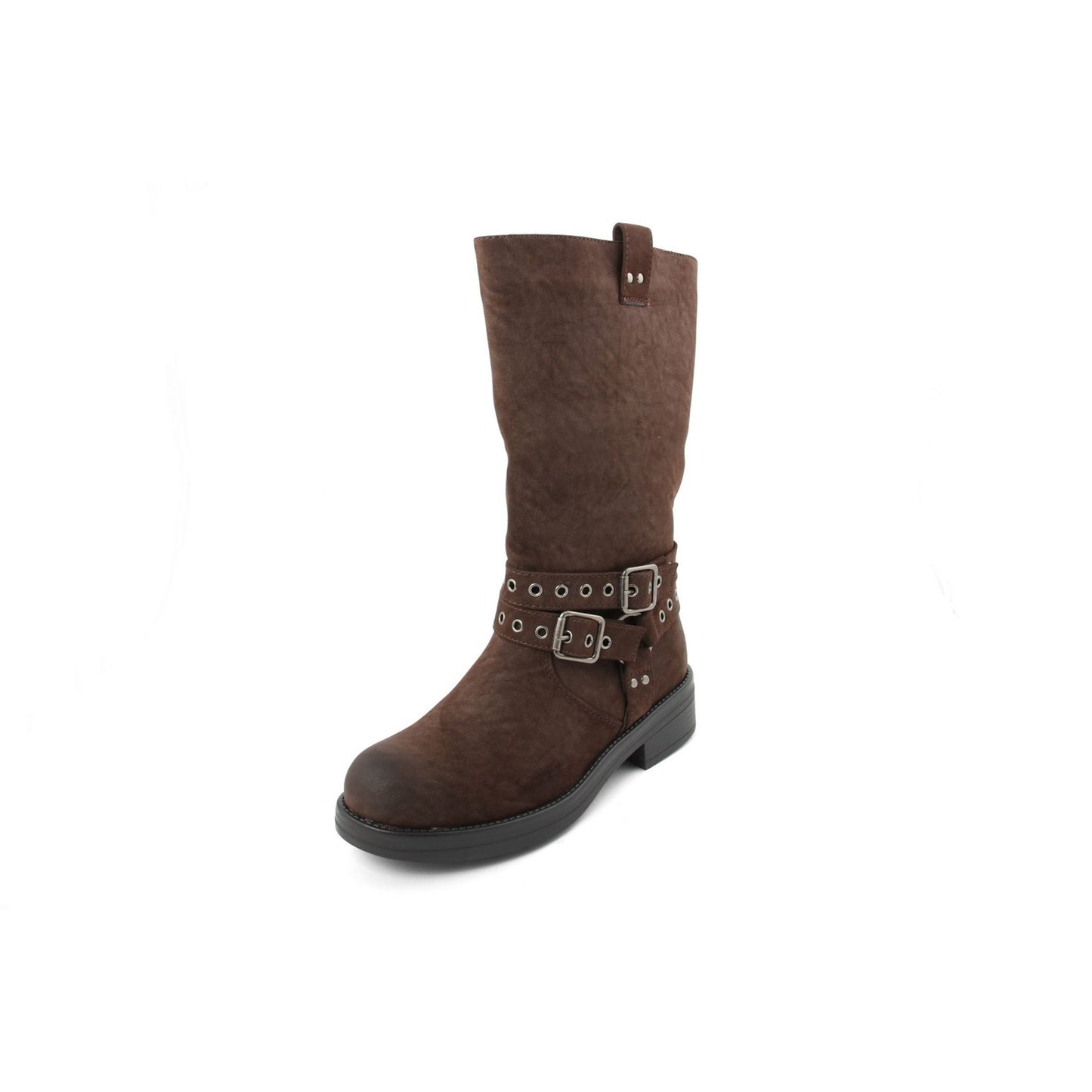 Bottes Fashion Attitude en Matière Synthétique Brun