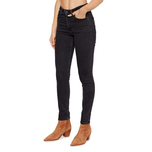 Lee - Jean Femme Coupe Skinny, Noir Élégant et Confort Stretch
