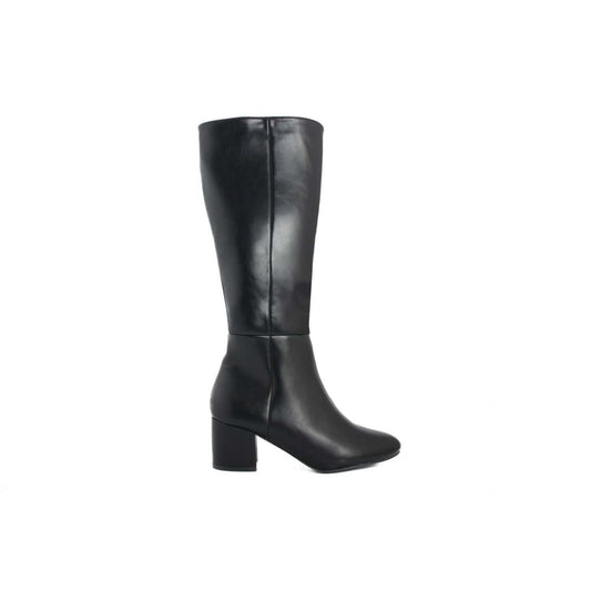 Bottes Fashion Attitude en Cuir Noir