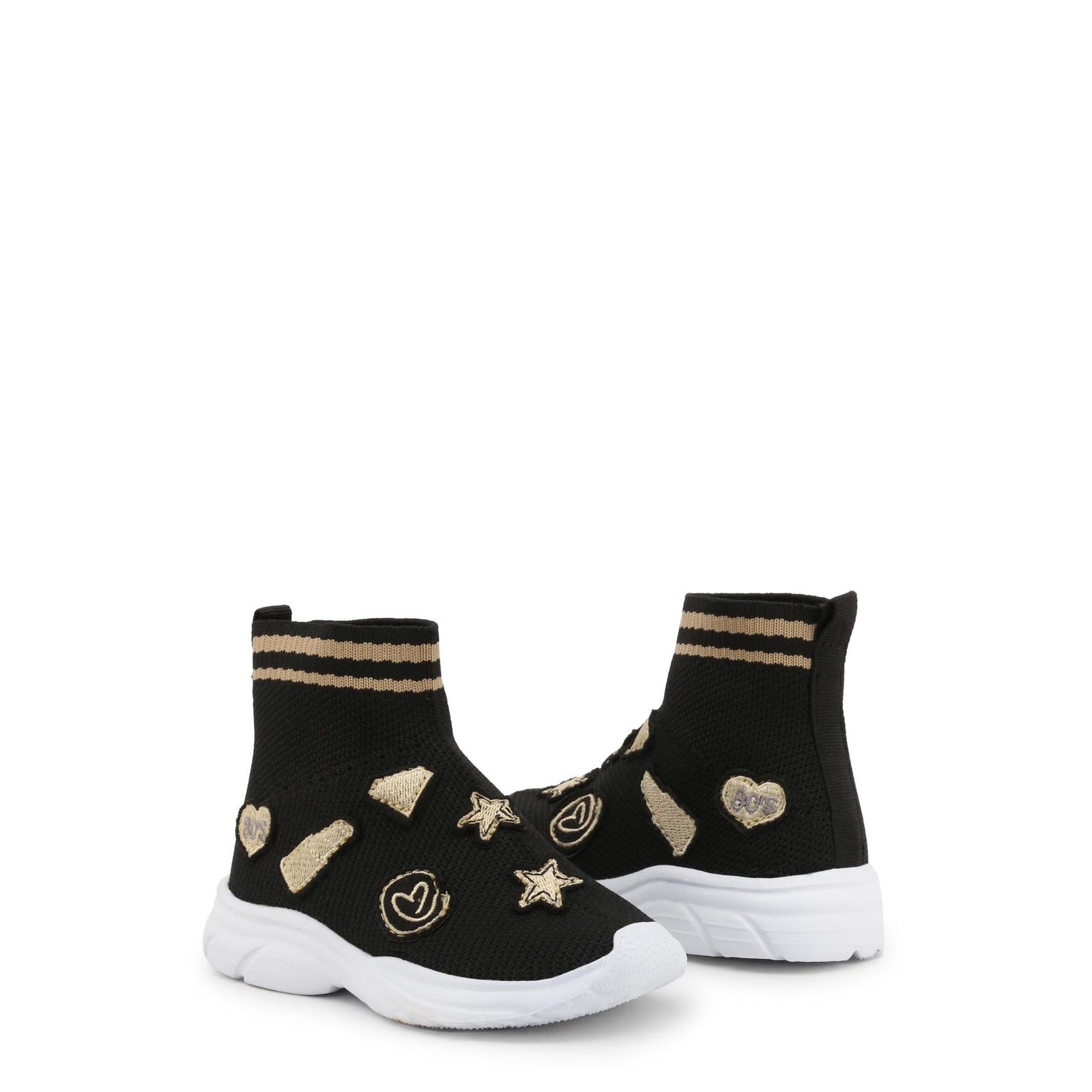 Shone Sneakers Noires et Or