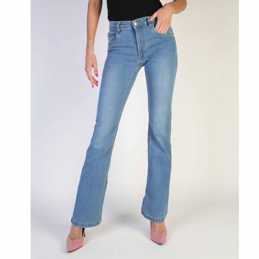 Richmond - Jean Femme Coupe Évasée avec Lettrage, Audace et Style