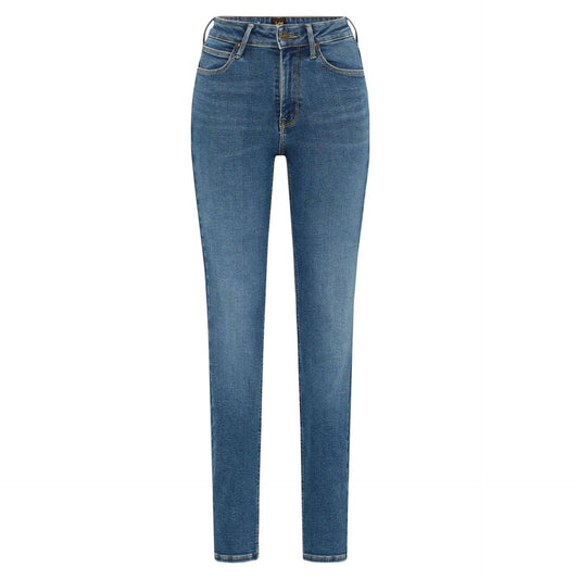 Lee - Jean Femme Coupe Skinny, Denim Stretch et Confort Parfait