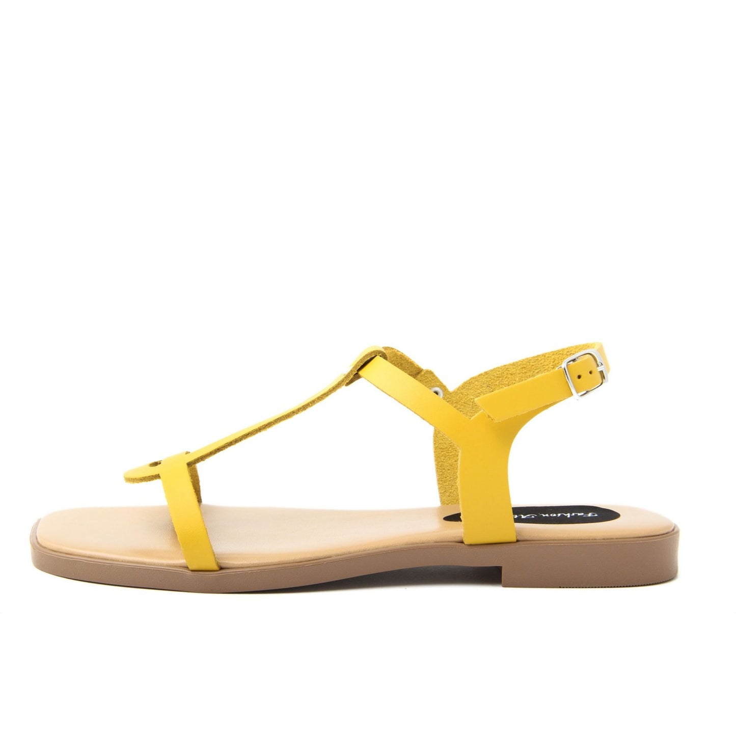 Fashion Attitude - Sandales Femme (Jaune)