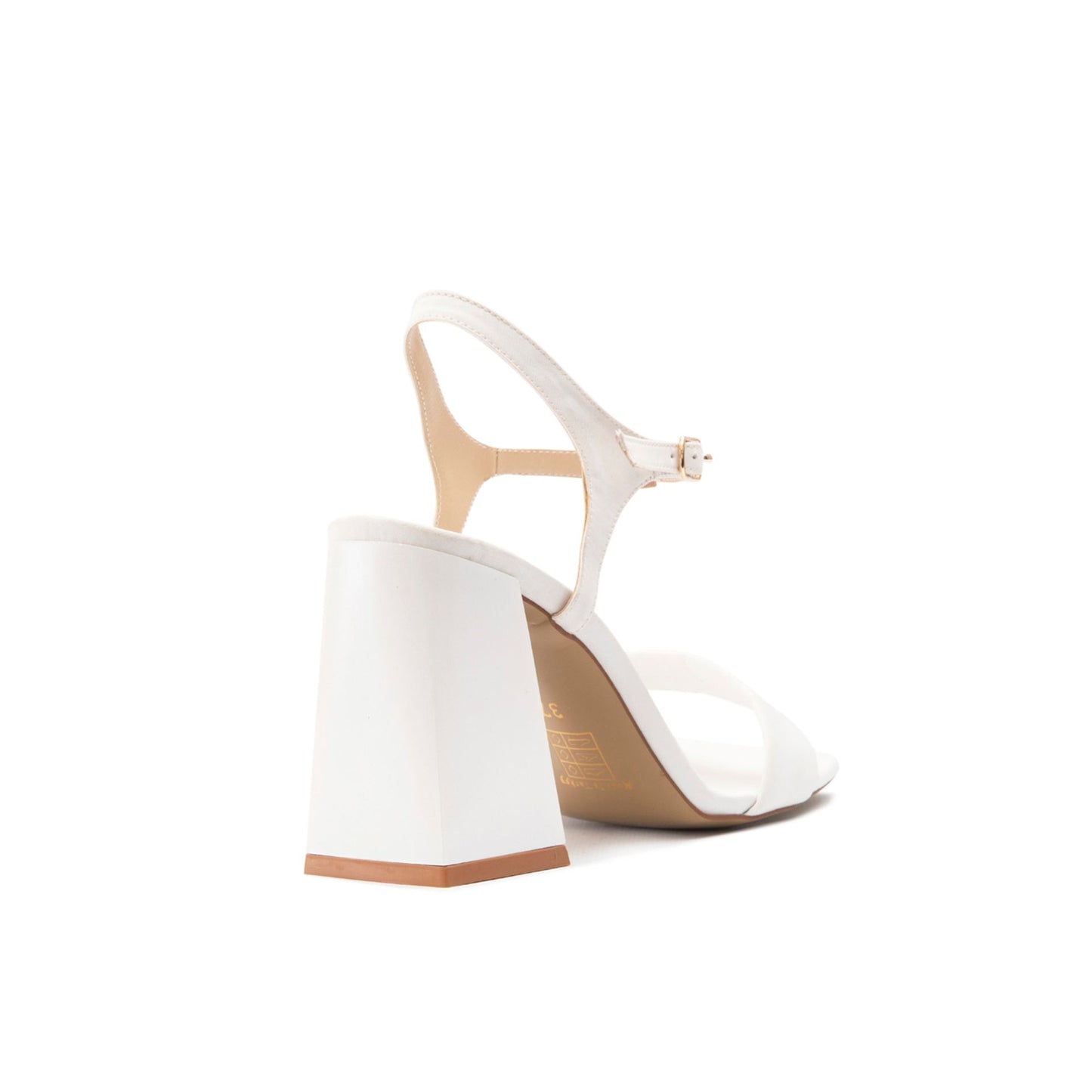 Fashion Attitude - Sandales Femme à Talon Blanc