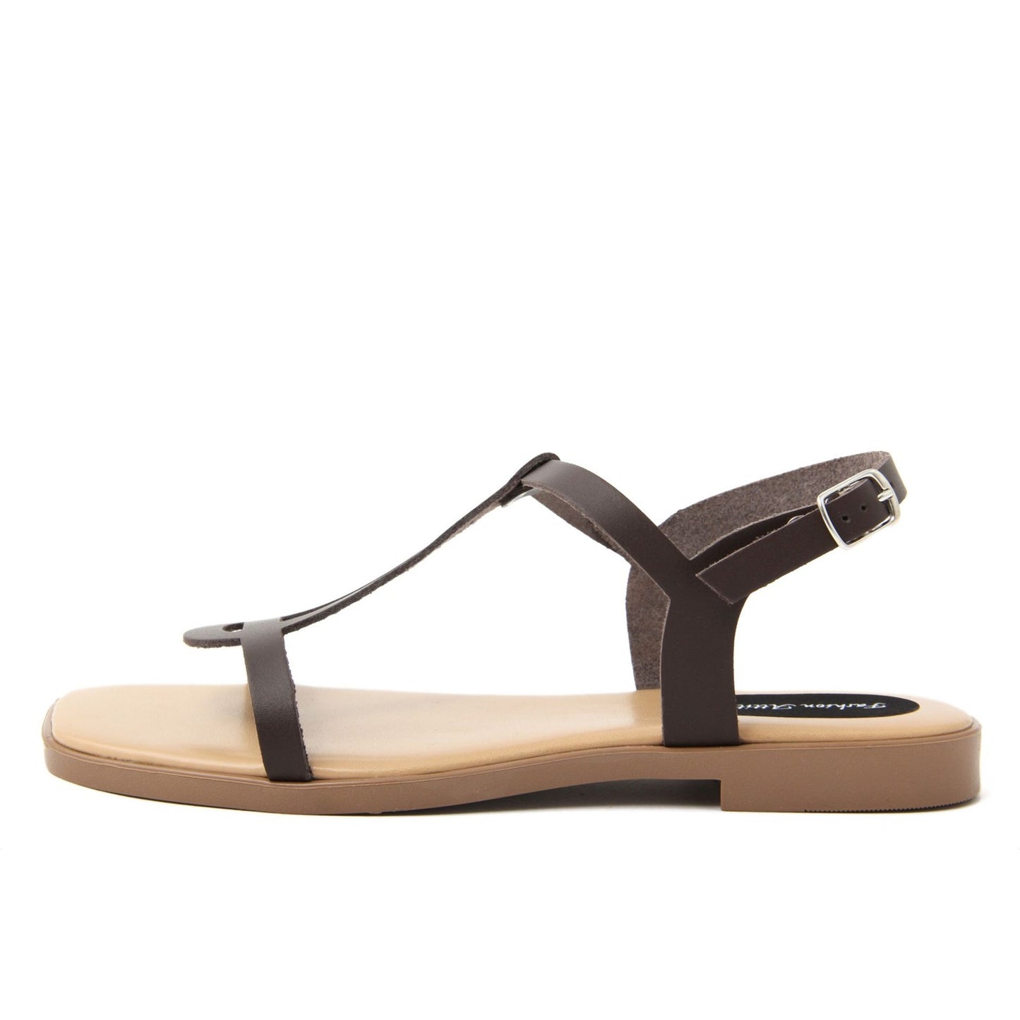 Fashion Attitude - Sandales Femme (Brun)