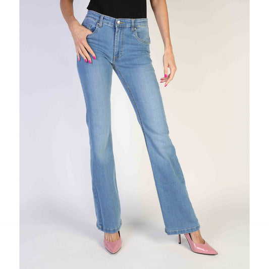 Richmond - Jean Femme Coupe Évasée avec Lettrage "RICH", Audace et Style
