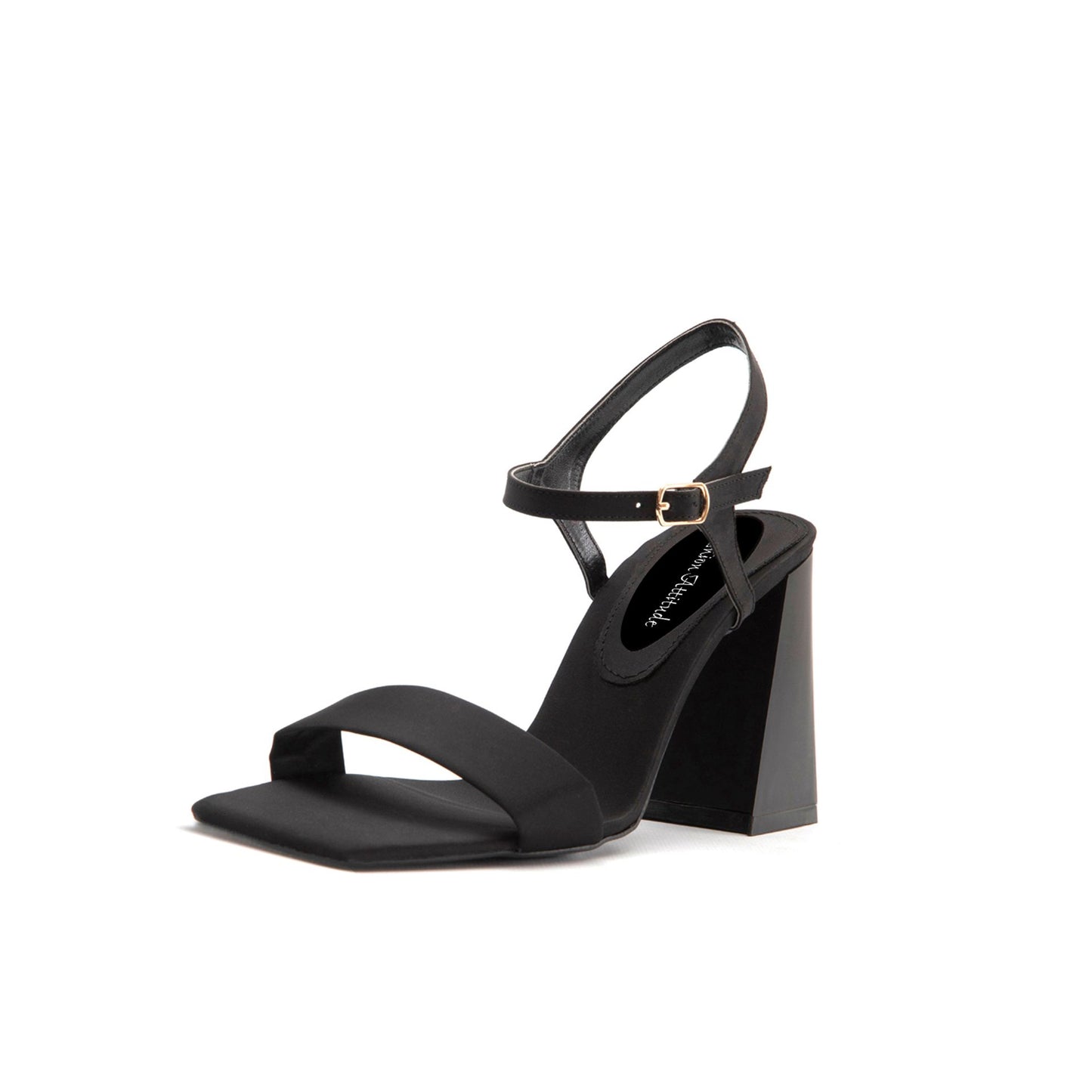 Fashion Attitude - Sandales Femme à Talon Noir