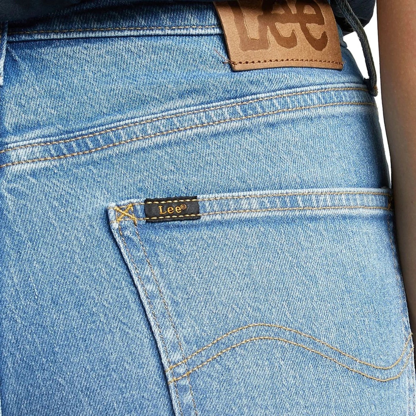 Lee - Jean Femme Coupe Régulière, Bleu Clair et Confort Inégalé