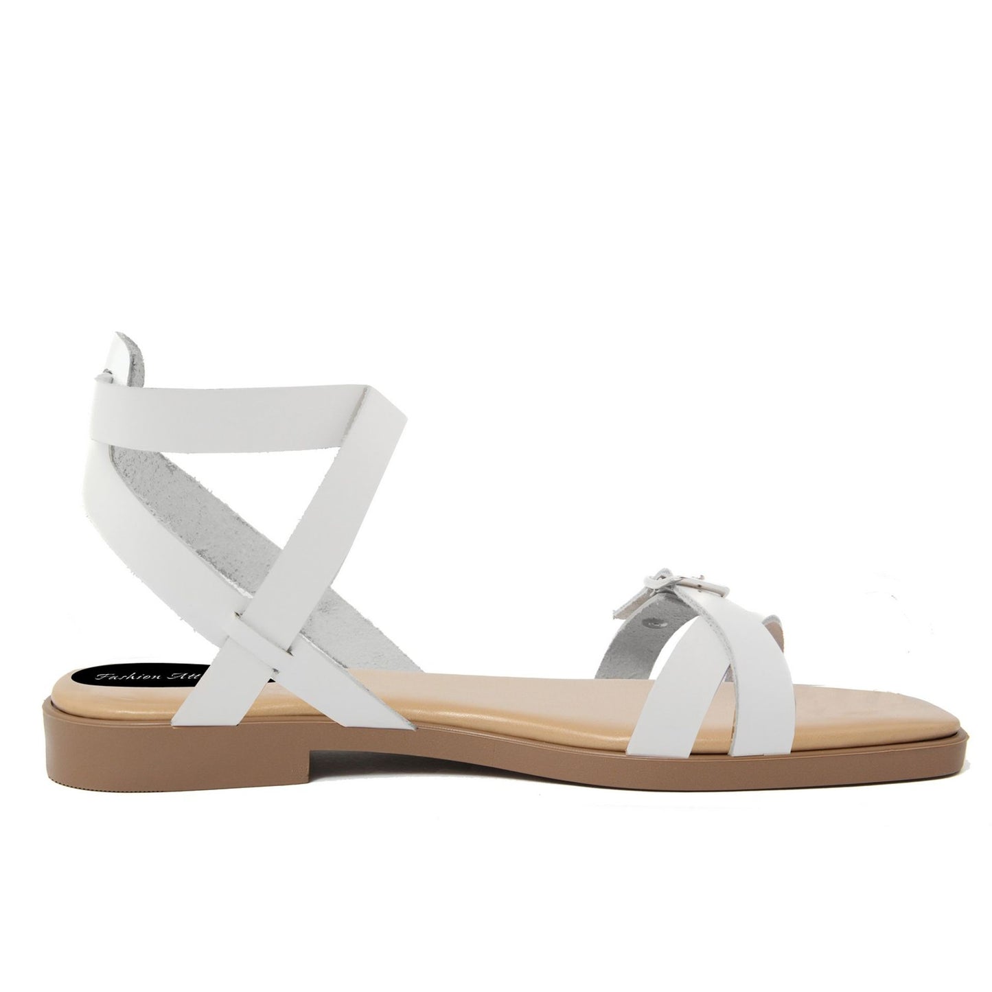 Fashion Attitude - Sandales Femme (Blanc)