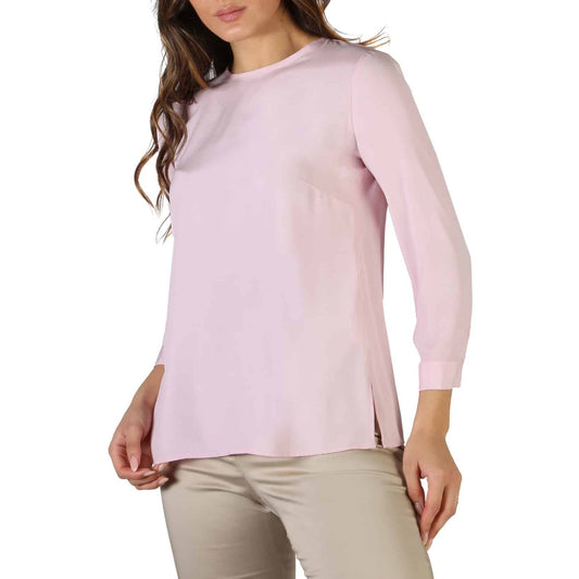 Fontana 2.0 Chemise Femme – Élégance Italienne en Soie Rose