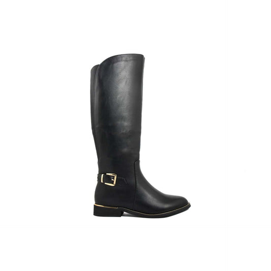 Bottes Fashion Attitude en Matière Synthétique Noir