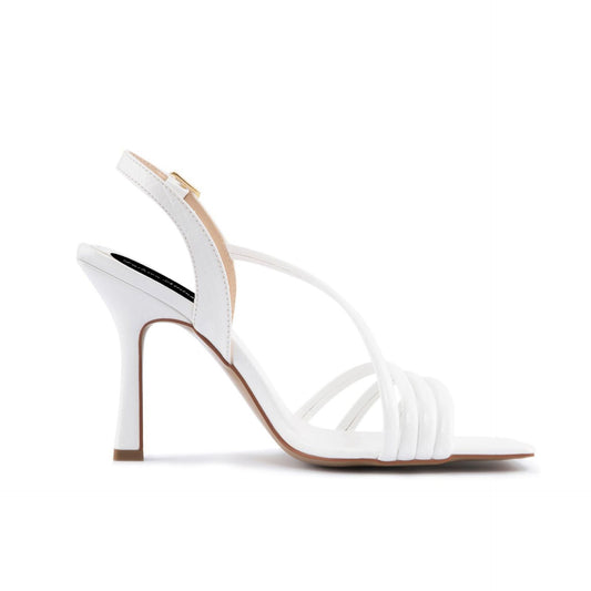 Fashion Attitude - Sandales Femme à Talon Blanc
