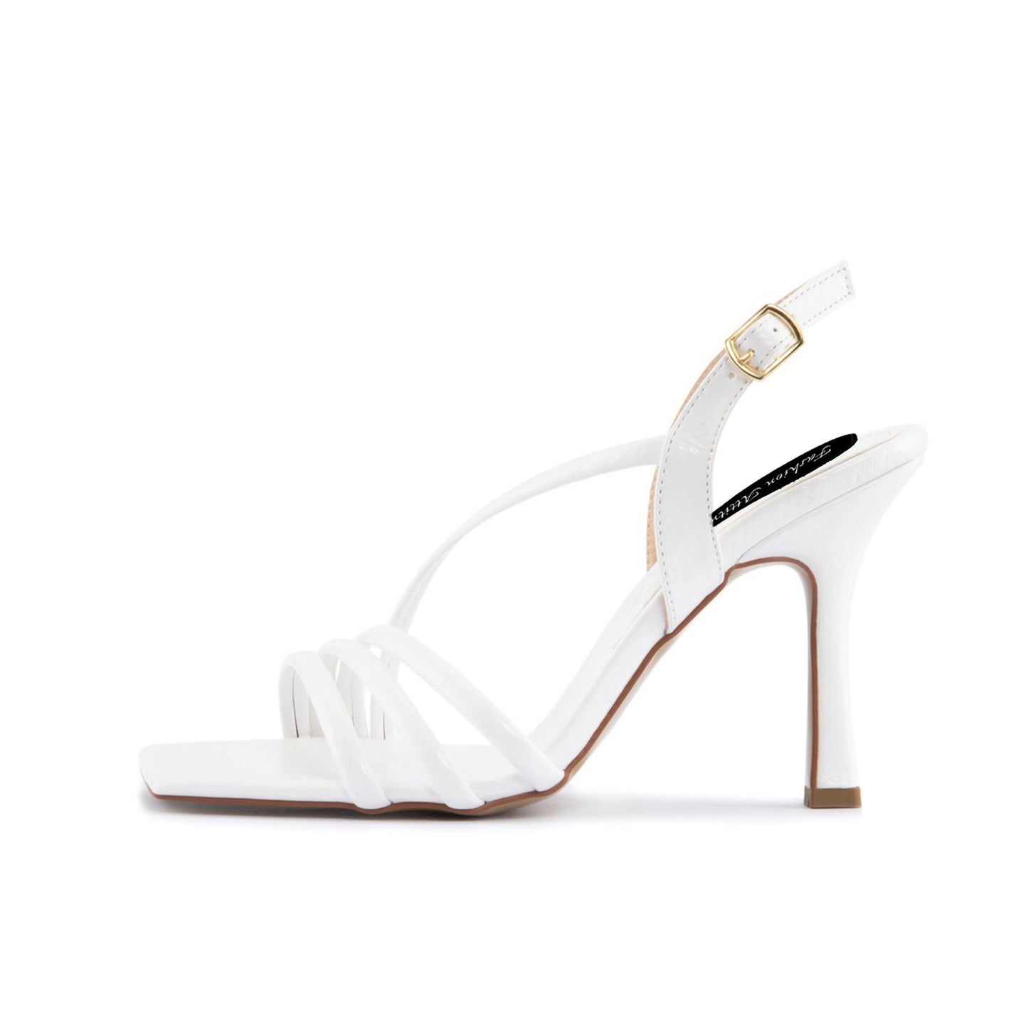 Fashion Attitude - Sandales Femme à Talon Blanc
