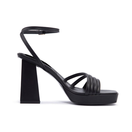 Fashion Attitude - Sandales Femme à Talon Noir
