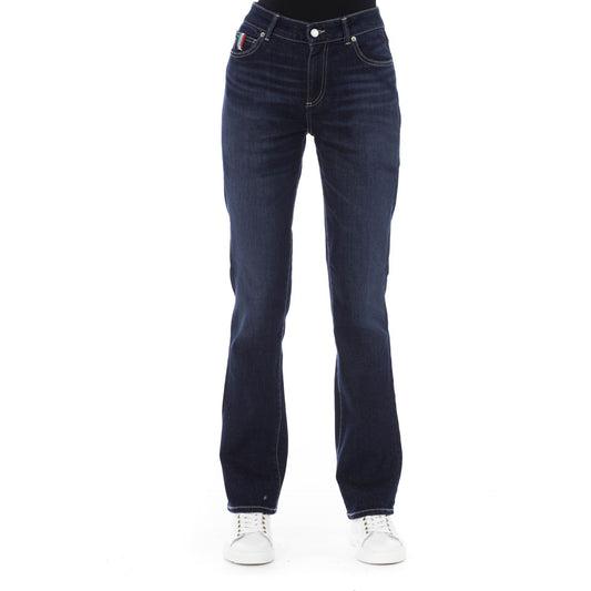 Baldinini Trend - Jean Femme Coupe Régulière, Élégance et Confort