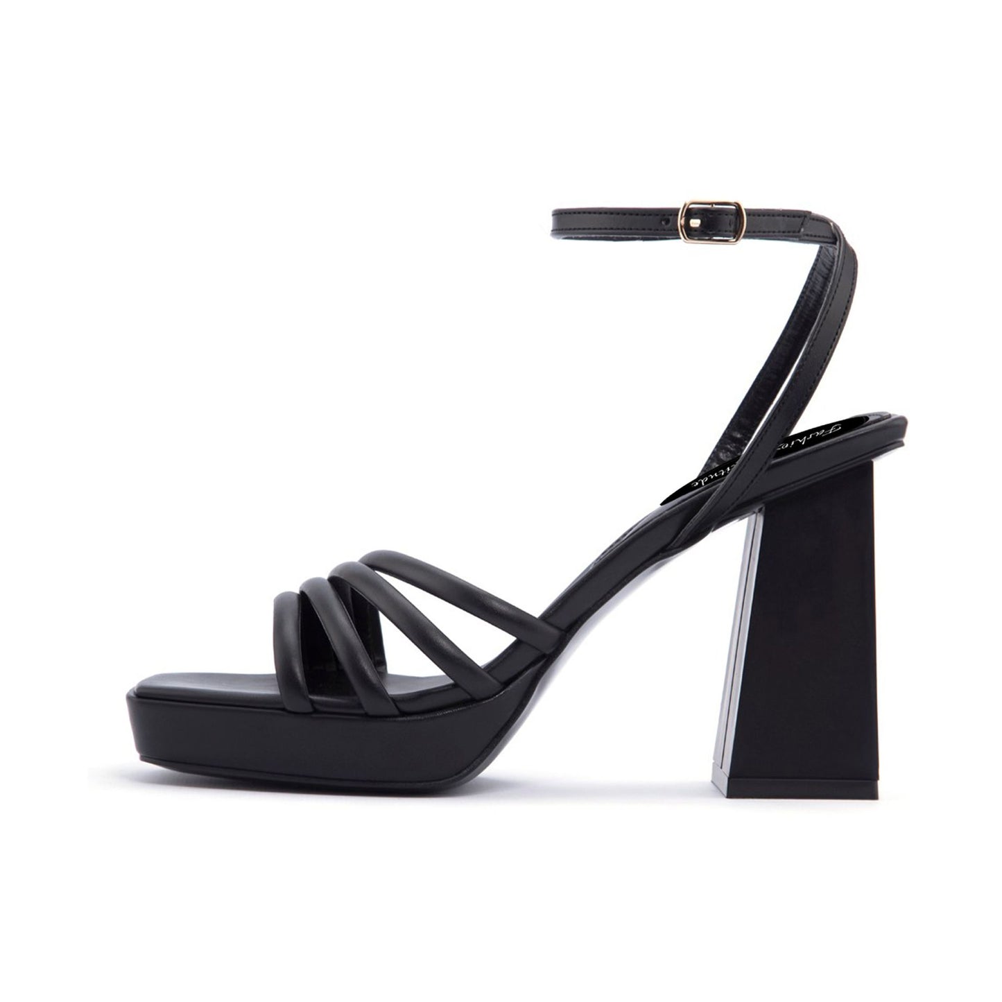Fashion Attitude - Sandales Femme à Talon Noir