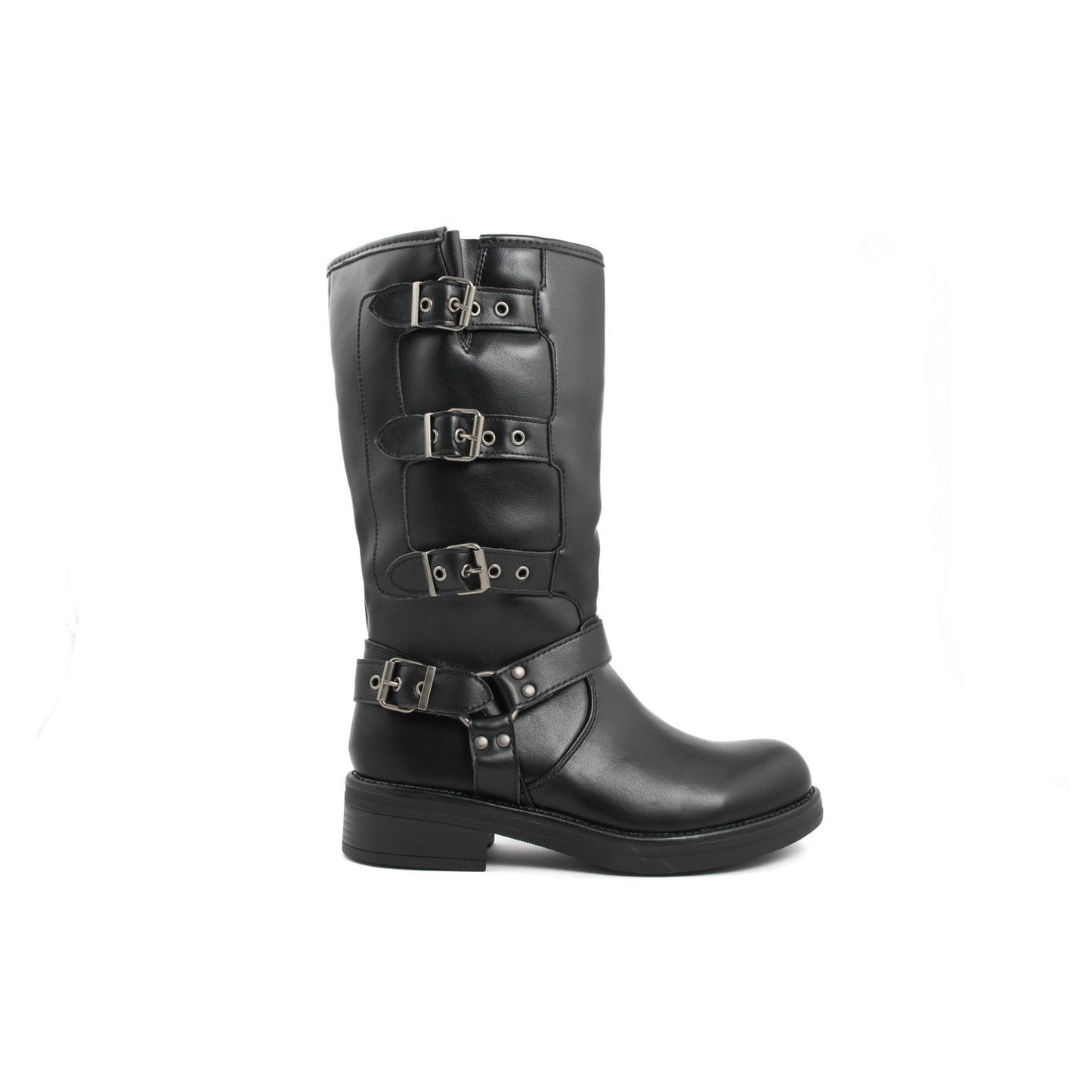 Bottes Fashion Attitude en Matière Synthétique Noir