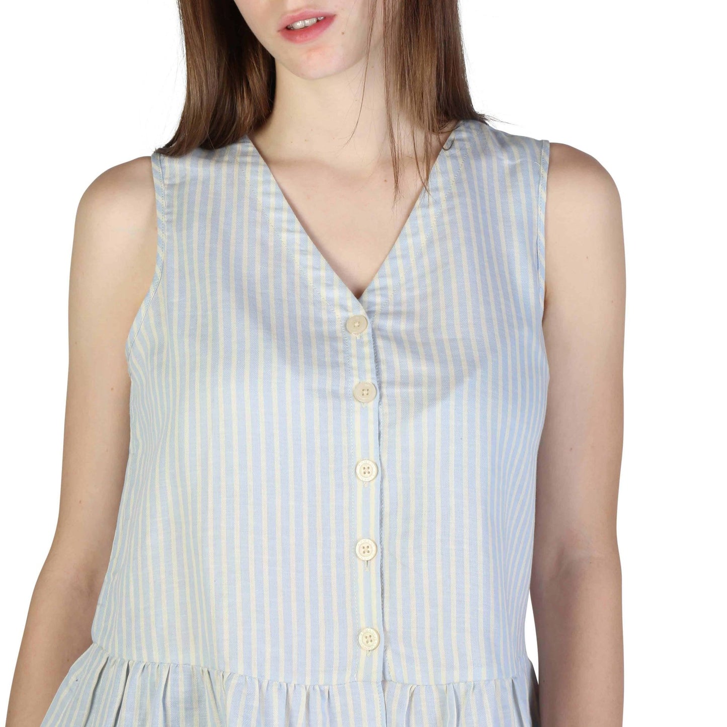 Armani Exchange - Chemise Sans Manches en Coton et Lin, Élégance Estivale