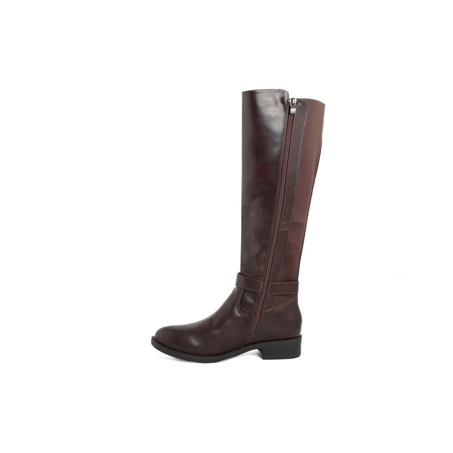 Bottes Fashion Attitude en Matière Synthétique Brun